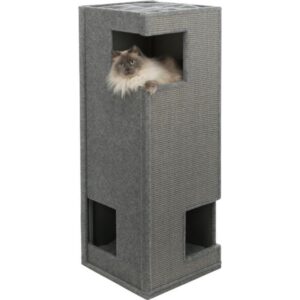 Tower Kratzmöbel aus hochwertigem Sisal und Filzmaterial geeignet für Hauskatzen
